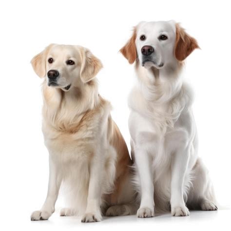 Premium AI Image | Various Dog Breeds Posing on a White Background