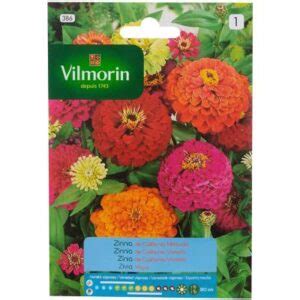 Semillas Vilmorin Zinia De California Variada La Mano Verde