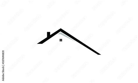 roof logo Stock Vector | Adobe Stock