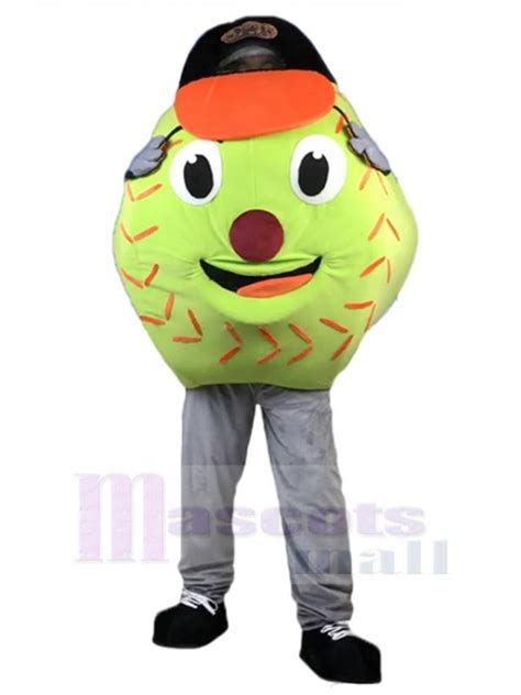 Cute Golf Ball Mascot Costume