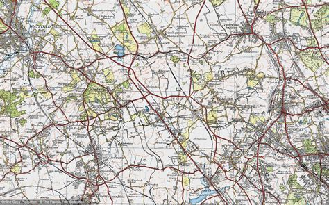 Historic Ordnance Survey Map of Edgware, 1920