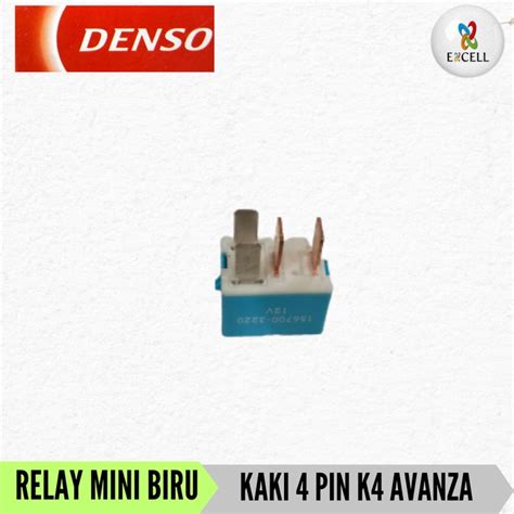 Jual Relay Biru Kaki 4 Denso Populer Shopee Indonesia