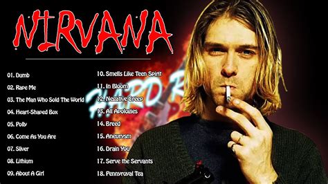 Nirvana Greatest Hits Best Songs Of Nirvana Youtube