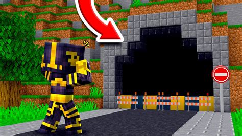 Aparece Un TÚnel En La Ciudad De Platanovilla En Minecraft 😱 Youtube