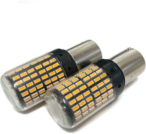 S25 LED シングル ウインカー ポジションランプ ピン角 スモール球 180度 ハイフラ防止抵抗付き 11 トラック用品パーツ