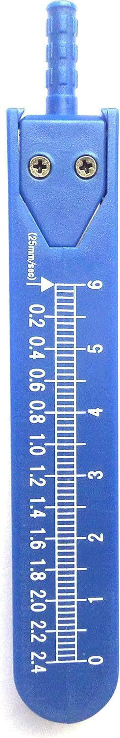 EKG ECG Calipers Ruler Drafting Electrocardiogram Divider Blue