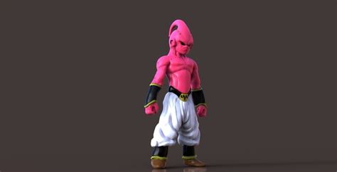 3D Printed Kid boo DBZ by Adrien Martins | Pinshape