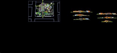 Park Municipal Public Library Dwg Block For Autocad • Designs Cad