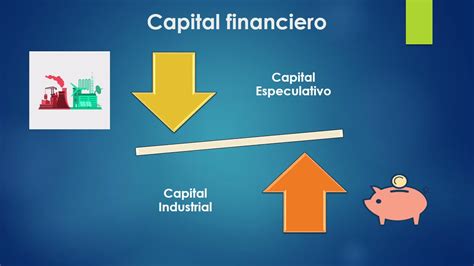 Papel De Los Capitales Financieros Dentro De Un Sistema Productivo