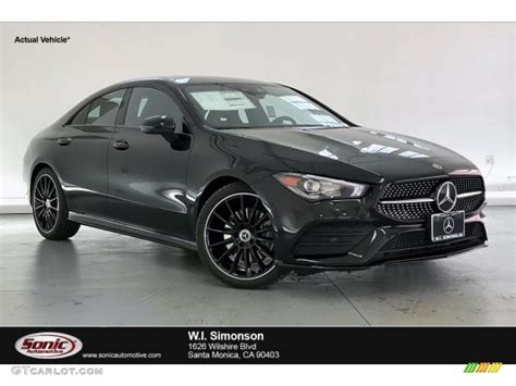 2020 Night Black Mercedes-Benz CLA 250 Coupe #136938426 | GTCarLot.com - Car Color Galleries