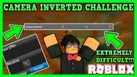 CAMERA INVERTED CHALLENGE ROBLOX ASSASSIN WE GOT 4 ONE SHOTS