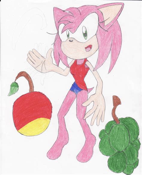 Amy Rose Swimsuit By Bluespeedsfan92 On Deviantart