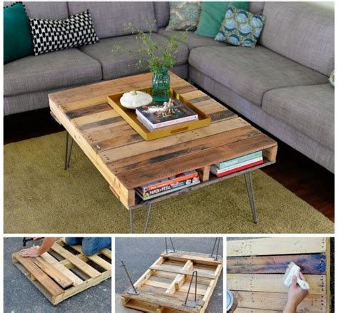 Pallet Outdoor Coffee Table Apartment Design