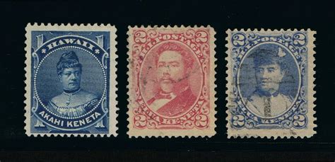 Very Affordable Genuine Hawaii Scott 37 43 52 SET Of 3 Stamps 11165