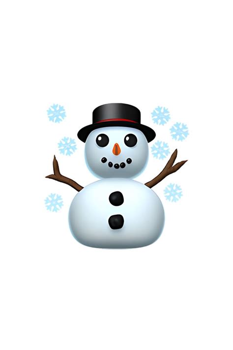 ☃️ Snowman Emoji | Snowman emoji, Emoji, Ios emoji