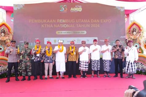 Kementan Bersama Ktna Siap Wujudkan Swasembada Pangan Nasional