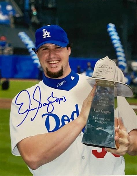 Eric Gagne Autographed 8x10 Photo - 08 — Sure Shot Promotions