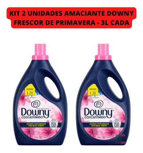 Kit Und Amaciante Downy Frescor Da Primavera Concentrado Mercadolivre