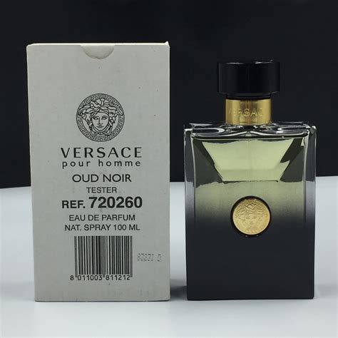 Versace Pour Homme Oud Noir 100ml Eau De Parfum EDP Spray Tester