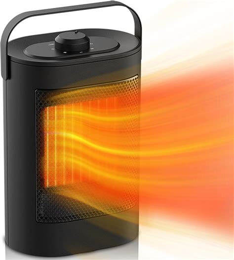 Amazon.com: Space Heater, 1500W Electric Heaters Indoor Portable with Thermostat, PTC Fast ...