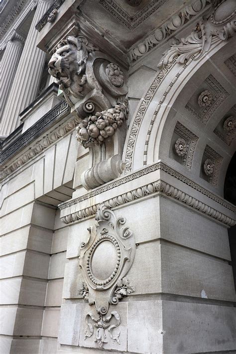 Historical Society Building Detail Photograph by David T Wilkinson - Pixels