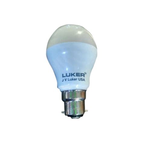 Cool Daylight Round Luker Ceramic Led Bulb Base Type B V V