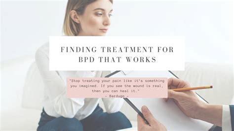 Finding BPD Treatment That Works