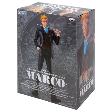 Banpresto One Piece Treasure Cruise World Journey Vol Marco Figure Black