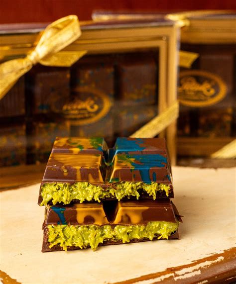 Buy Petek1942,Dubai Chocolate,Dubai Chocolate Bar Pistachio Knafeh