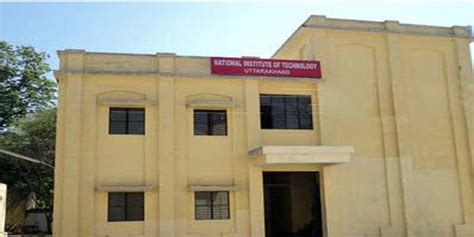 Nit Uttarakhand Admission Cutoff Fees Placements College