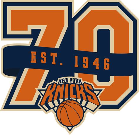 New York Knicks Logo - Anniversary Logo - National Basketball ...