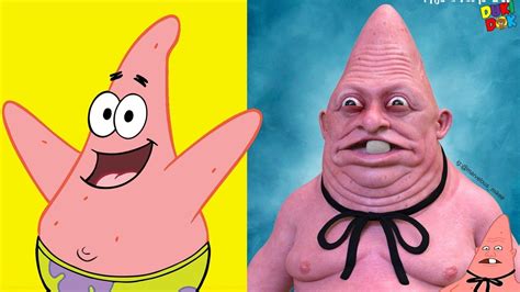 Spongebob Squarepants Characters In Real Life Ugly Youtube