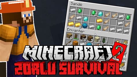 Minecraft ZORLU SURVIVAL Hardcore EFSANE KEŞİF YouTube