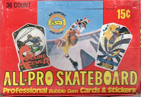 Donruss All Pro Skateboard Trading Cards Complete Packs Ebay