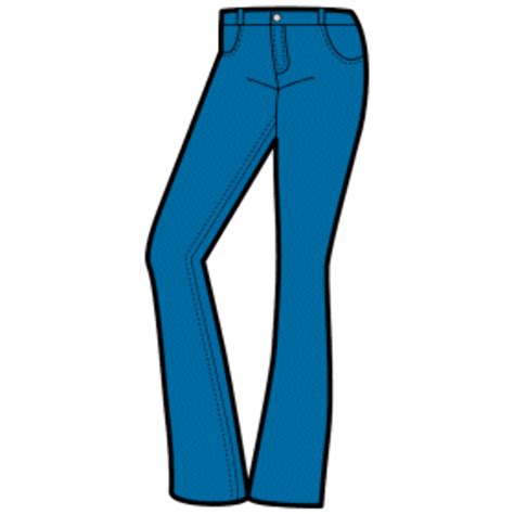 Download High Quality jeans clipart outline Transparent PNG Images ...