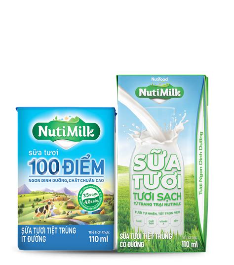 NUTIMILK SỮA TƯƠI TƯƠI SẠCH | Nutifood