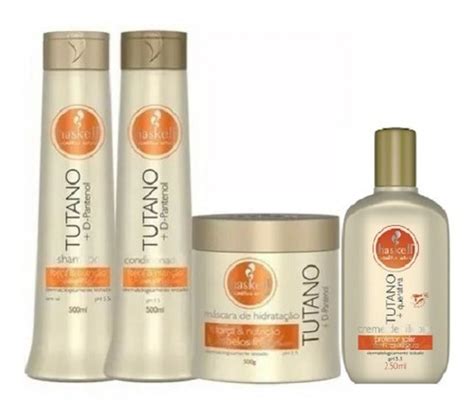 Kit Haskell Tutano Kit Completo 4 Produtos 500ml Hidratação Frete grátis