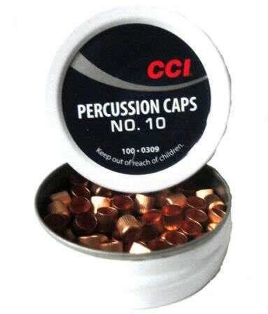 CCI Percussion Caps #10 Box of 1000 (10 Cans of 100) Gunners House