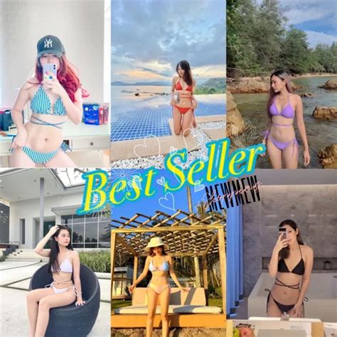 bikini สายฝ เพมความปงดวยสายผกเอว Lazada co th