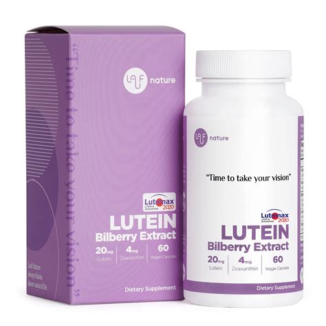 Mua Lutein 20mg With Zeaxanthin 4mg And Bilberry Extract 100mg Vitamin