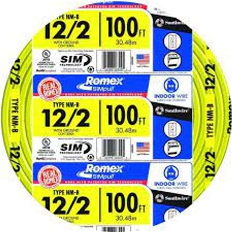 Southwire Romex Simpull 100ft 122 Non Metallic Wire Dutch Goat