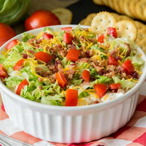 Easy BLT Dip Real Housemoms