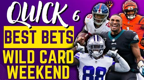 Quick 6 Nfl Wild Card Weekend Youtube