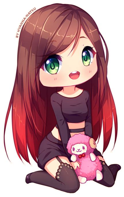 Commission Sara Dibujos Kawaii Dibujos Chibi Muñecas Kawaii