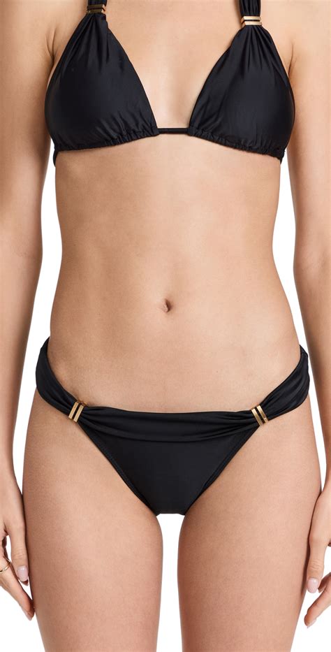 VIX PAULA HERMANNY Bia Bikini Bottom Black Editorialist