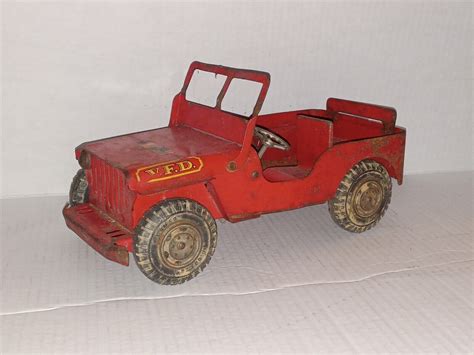 Vintage Jeep Toy Marx Ebay