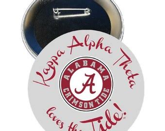 Alabama Game Day Tailgate Buttons Game Day Pins College Etsy