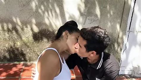 I M Bored Sweeping Outside The House And My Neighbor Invites Me To Fuck So I Accept XHamster