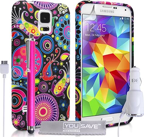 Yousave Accessories Cover Per Samsung Galaxy S Custodia Multicolore