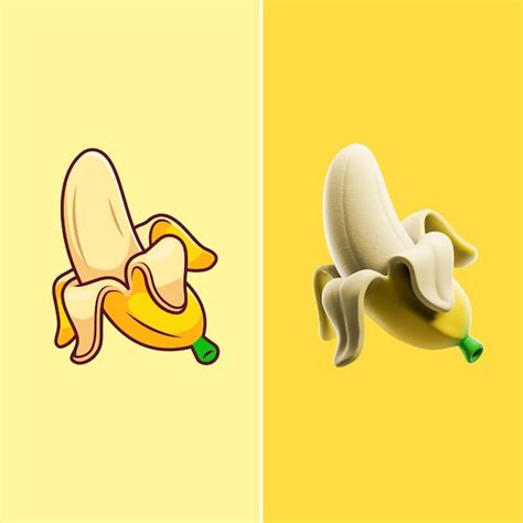 D E D Vector De Desenho Animado De Frutas De Banana Ilustra O D